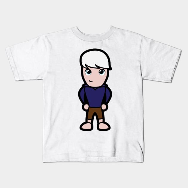 Jack Frost Tooniefied Kids T-Shirt by Tooniefied